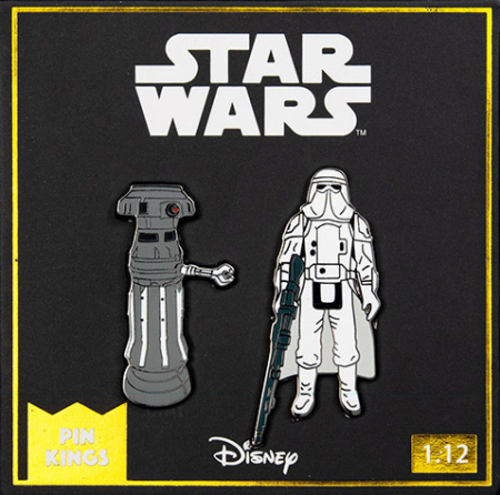 Star Wars Enamel Pin Badge Set 1.12 - FX-7 and Imperial Stormtrooper (Hoth Battle Gear)