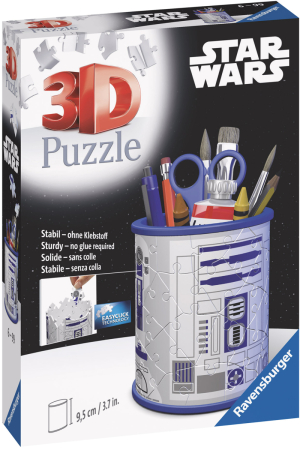 Star Wars R2D2 Pencil Cup 3D Puzzle (57 Bitar)