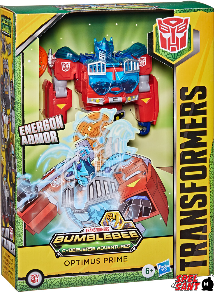 Transformers: Bumblebee Cyberverse Adventures Optimus Prime Kids Toy Action  Figure for Boys and Girls (9”) 