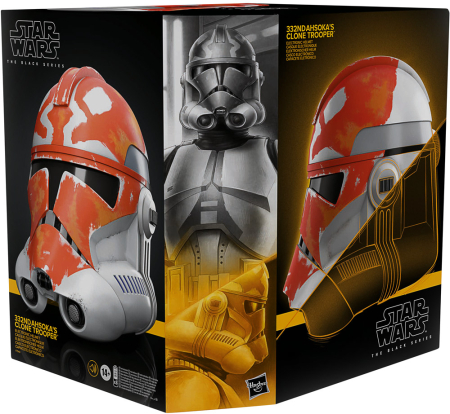 Star Wars The Black Series 332nd Ashokas Clone Trooper Electronic Helmet