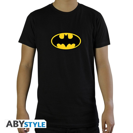 DC Comics Batman Logo T-Shirt Black (Large)