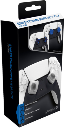 Gioteck Dualsense Sniper Thumb Grips Mega Pack