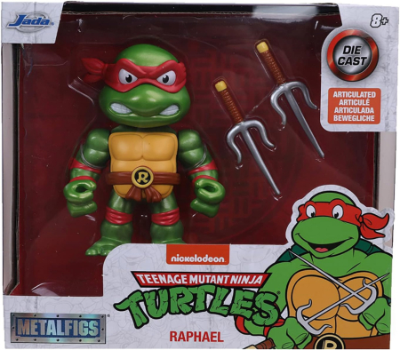 Jada Teenage Mutant Ninja Turtles Die Cast Metalfigs Raphael