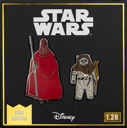 Star Wars Enamel Pin Badge Set 1.28 - Emperors Royal Guard & Chief Chirpa