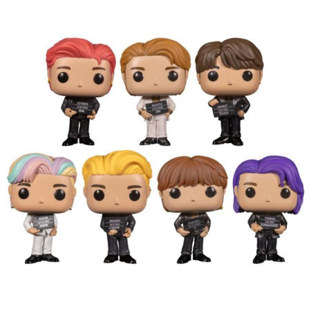 Pop! BTS Butter 7-pack Vinyl Figure