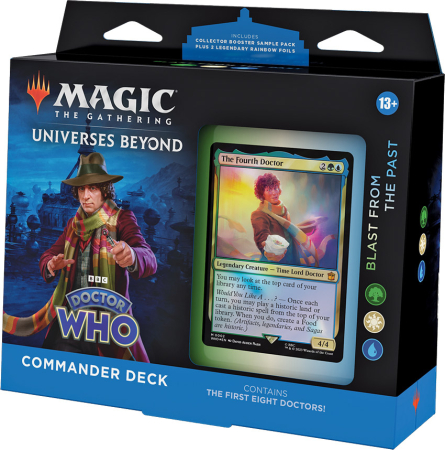 Magic Universes Beyond Doctor Who Commander Deck Blast from the Past