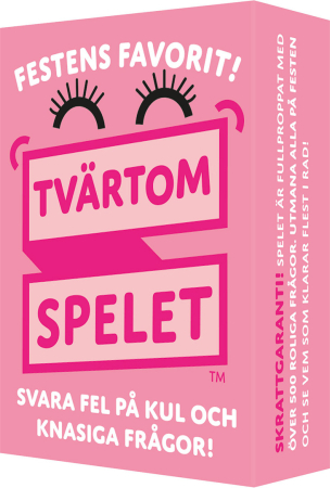 Tvärtomspelet Festens favorit