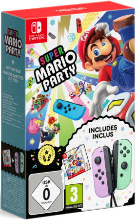 Super Mario Party (inkl. Joy-Con Pair Pastel Purple/Pastel Green)