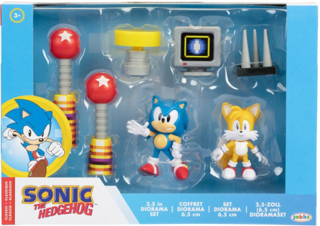 Jakks Sonic the Hedgehog 6,5cm Diorama Special Gift Set