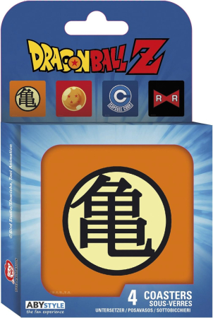 Dragon Ball Z Symbols Coasters