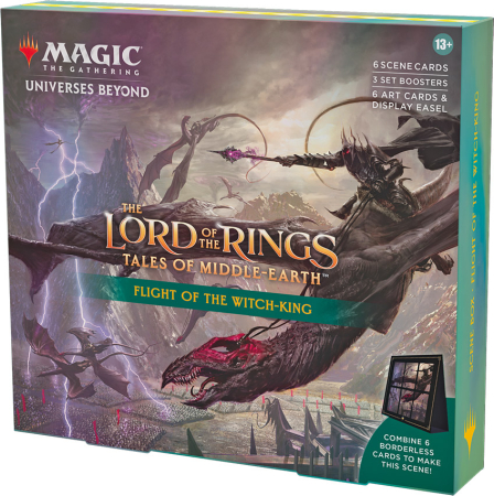 Magic Lord of the Rings Tales of Middle-Earth Scene Box Flight of the Witch-King