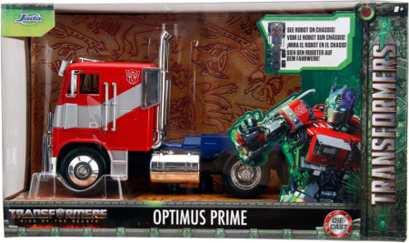 Jada Transformers Rise of the Beasts T7 Die Cast Optimus Prime 1:24