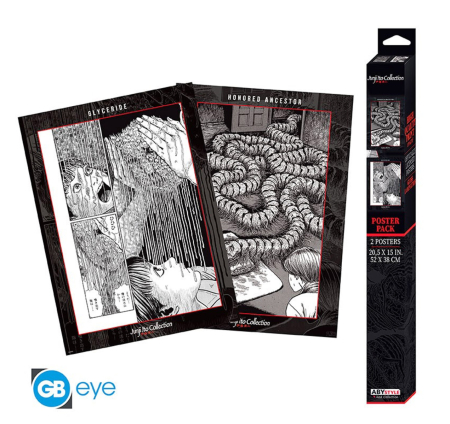 Junji Ito Artwork Collection Posters 2-Pack (52*38cm)