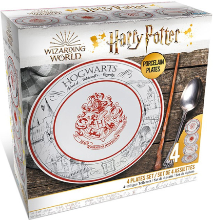Harry Potter Set of 4 Plates