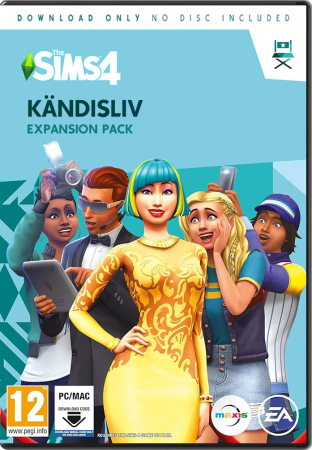 The Sims 4 Kändisliv (Endast Download Kod, I Kartongen)