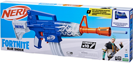 NERF Fortnite Blue Shock Blaster (Demo Exemplar)