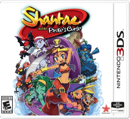 Shantae and the Pirates Curse (Amerikansk/Kanadensisk Version)