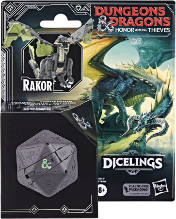 Dungeons & Dragons Dicelings - Black Dragon