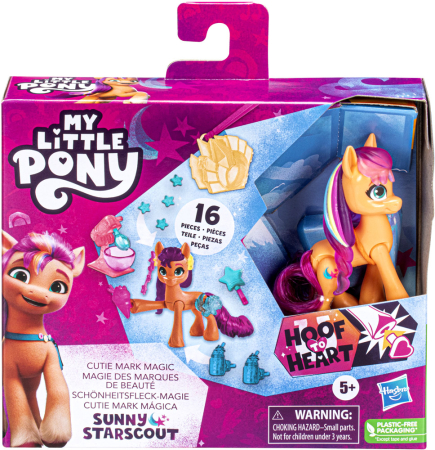 My Little Pony Cutie Mark Magic 7cm - Sunny Starscout
