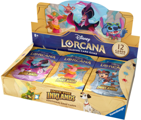 Disney Lorcana TCG Into the Inklands Booster Display