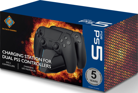 Deltaco Charging Station for PS5 Controllers