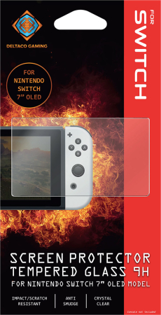 Deltaco Gaming Härdat Glas Skärmskydd för Nintendo Switch OLED