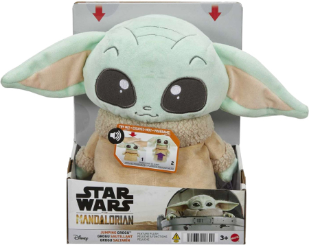 Star Wars Jumping Grogu Plush Figure 28cm