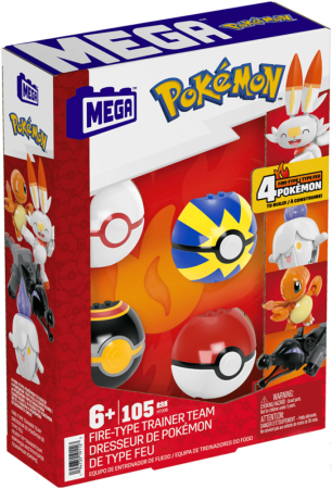 Mega Pokemon - Fire-Type Trainer Team