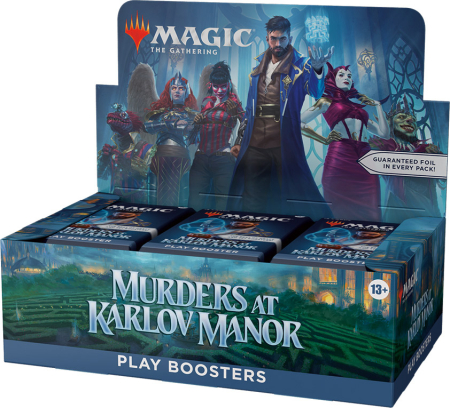 Magic Murders at Karlov Manor Play Booster Display