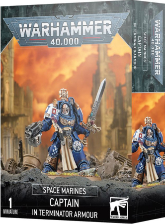 Warhammer 40K Space Marines - Captain In Terminator Armor