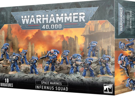 Warhammer 40K Space Marines - Infernus Squad