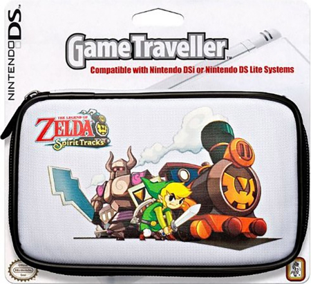 Nintendo DS Legend of Zelda Spirit Tracks Game Traveler Case Vit
