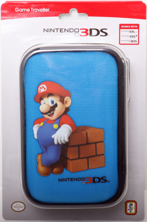 Nintendo DS & 3DS Super Mario Game Traveler Case (Mario Block)