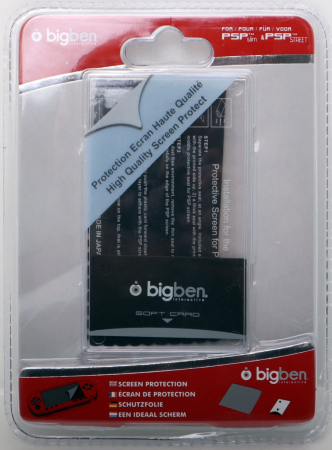 Bigben PSP Slim & Street Screen Protector