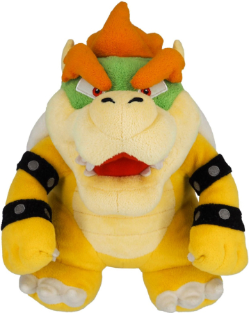 Sanei Super Mario Bowser Plush ~26cm