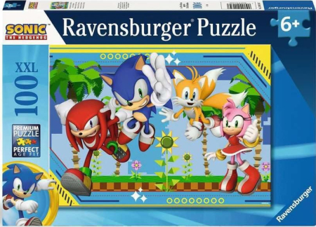 Ravensburger Sonic The Hedhehog Sonic Core Pussel XXL (100 bitar)
