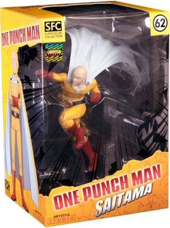 AbyStyle Super Figure Collection One Punch Man Saitama 1/10 Scale Figure