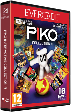 Evercade Multi Game Cartridge 39 - Piko Interactive Collection 4