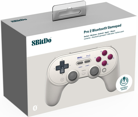 8Bitdo Pro 2 Bluetooth Gamepad G Classic Edition Hall Edition