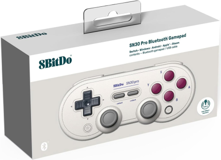 8Bitdo SN30 Pro Bluetooth Gamepad G Classic Edition Hall Edition
