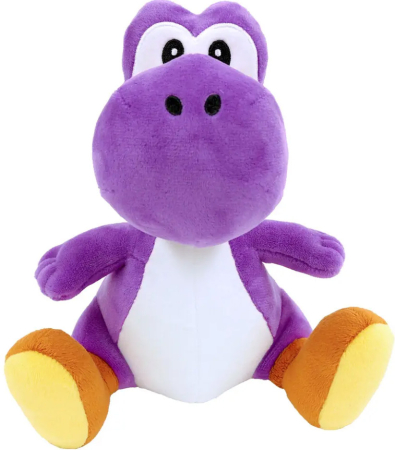 Sanei Super Mario Purple Yoshi Plush ~20cm