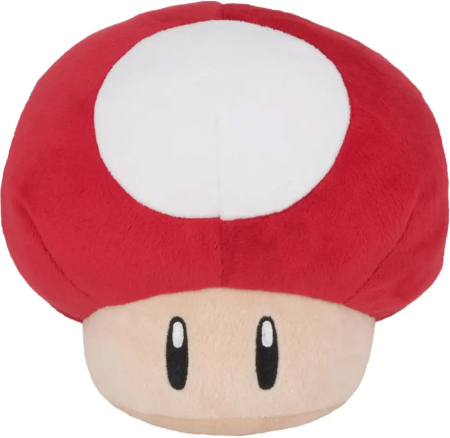 Nintendo Together Super Mario Bros Super Mushroom Plush ~16cm
