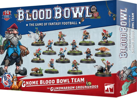 Blood Bowl Gnome Team - The Glimdwarrow Groundhogs