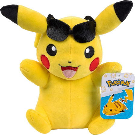 Jazwares Pokemon Pikachu Sunglasses Plush ~20cm