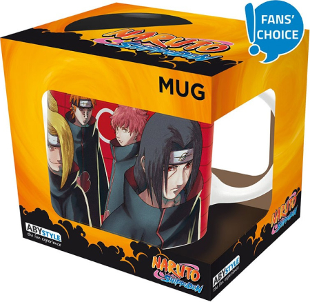 Naruto Shippuden Akatsuki Artwork Ceramic Mug