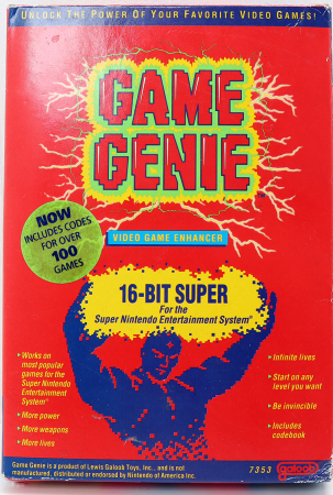 Game Genie (inkl. Kodbok & Amerikansk Version)