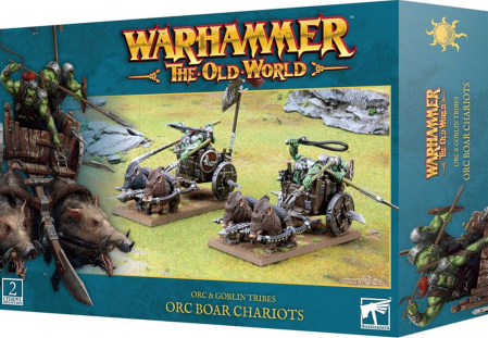 Warhammer the Old World - Orc and Goblin Tribes Orc Boar Chariots