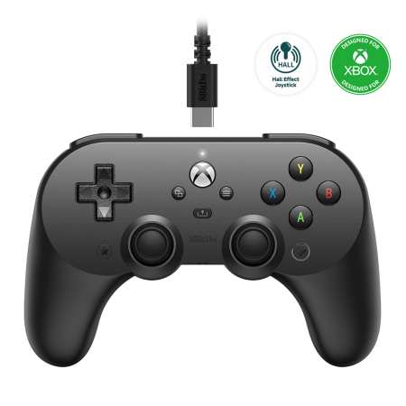 8Bitdo Pro2 Wired Hall Edition Controller for Xbox Black