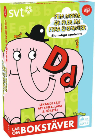 Fem Myror Är Fler Än Fyra Elefanter Lär Om Bokstäver