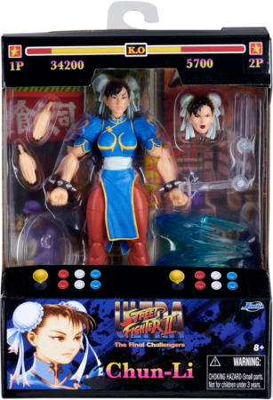 Jada Ultra Street Fighter II (2) The Final Challengers Figure Chun-Li